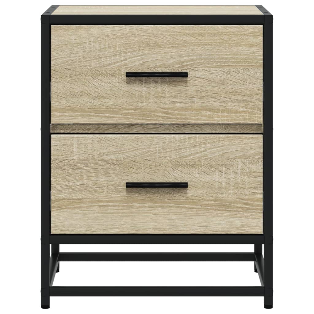 Bedside Cabinet Sonoma Oak 40x31x50 cm Engineered Wood