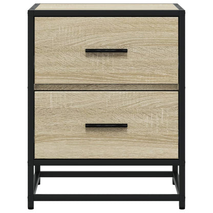 Bedside Cabinet Sonoma Oak 40x31x50 cm Engineered Wood