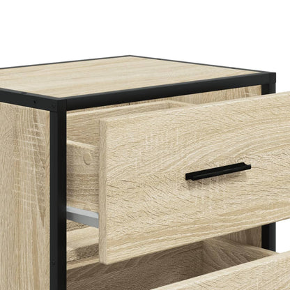 Bedside Cabinet Sonoma Oak 40x31x50 cm Engineered Wood