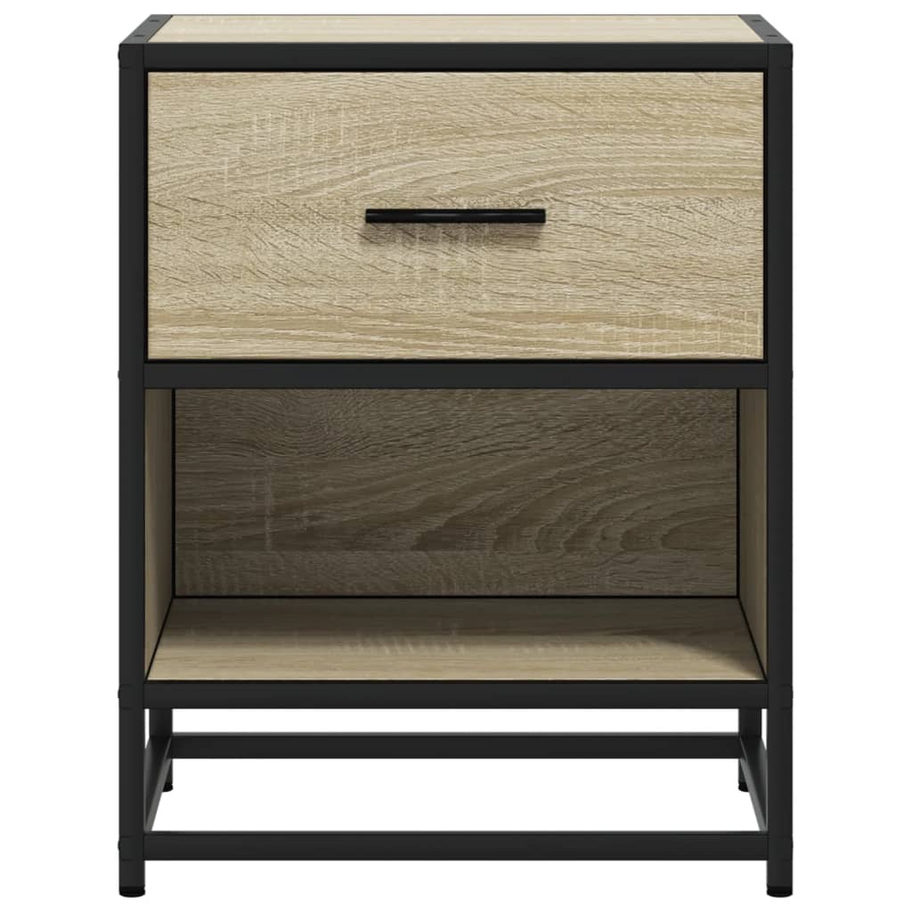 Bedside Cabinets 2 pcs Sonoma Oak 40x31x50 cm Engineered Wood