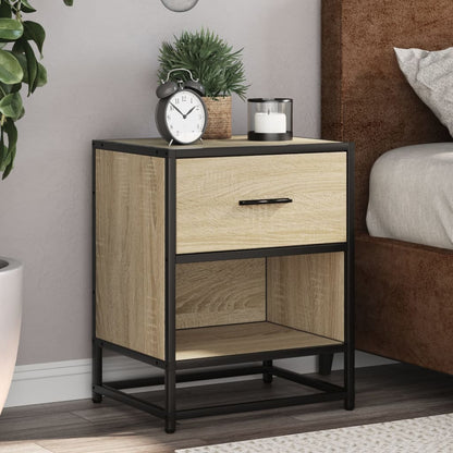 Bedside Cabinets 2 pcs Sonoma Oak 40x31x50 cm Engineered Wood