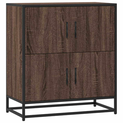 Sideboard Brown Oak 68x35x76 cm Engineered Wood