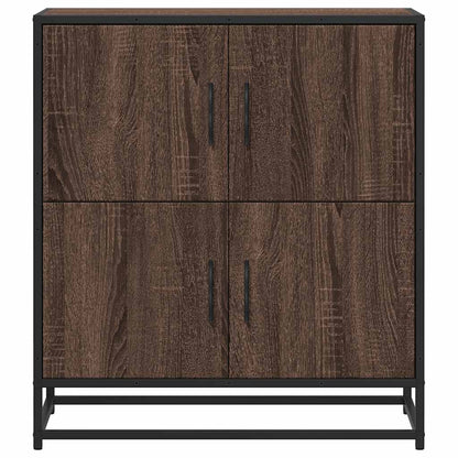Sideboard Brown Oak 68x35x76 cm Engineered Wood