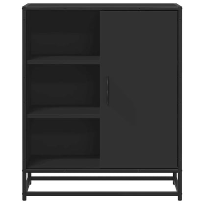 Sideboard Black 62x35x76 cm Engineered Wood