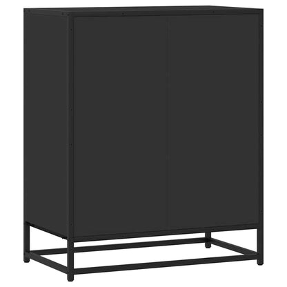 Sideboard Black 62x35x76 cm Engineered Wood