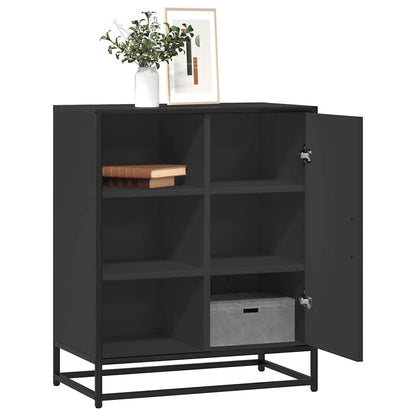Sideboard Black 62x35x76 cm Engineered Wood
