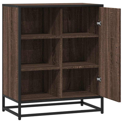 Sideboard Brown Oak 62x35x76 cm Engineered Wood