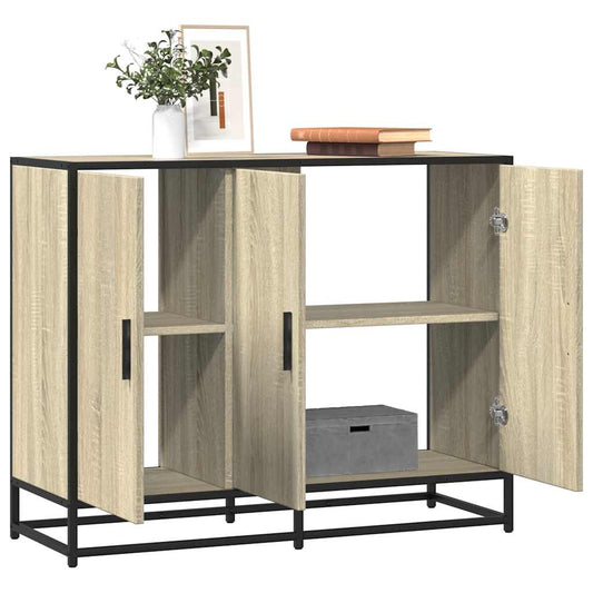 Sideboard Sonoma Oak 94x35x76 cm Engineered Wood