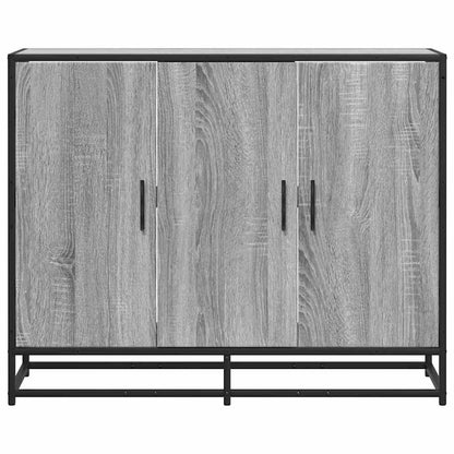 Sideboard Grey Sonoma 94x35x76 cm Engineered Wood