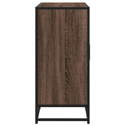 Sideboard Brown Oak 94x35x76 cm Engineered Wood