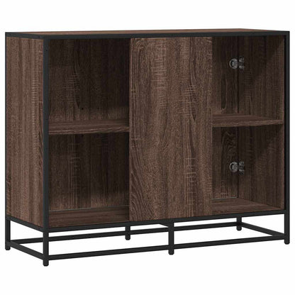 Sideboard Brown Oak 94x35x76 cm Engineered Wood