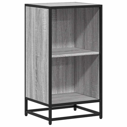 Book Cabinet Grey Sonoma 40x35x76 cm Engineered Wood