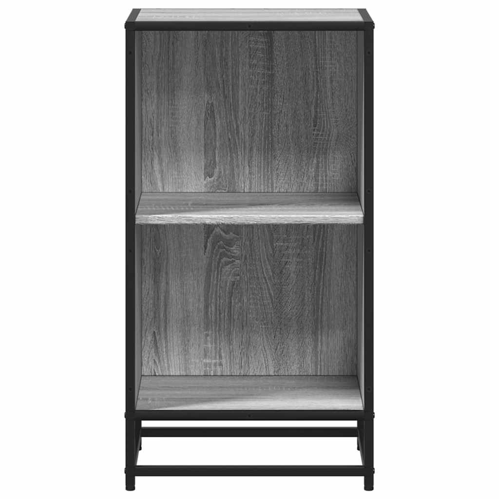 Book Cabinet Grey Sonoma 40x35x76 cm Engineered Wood