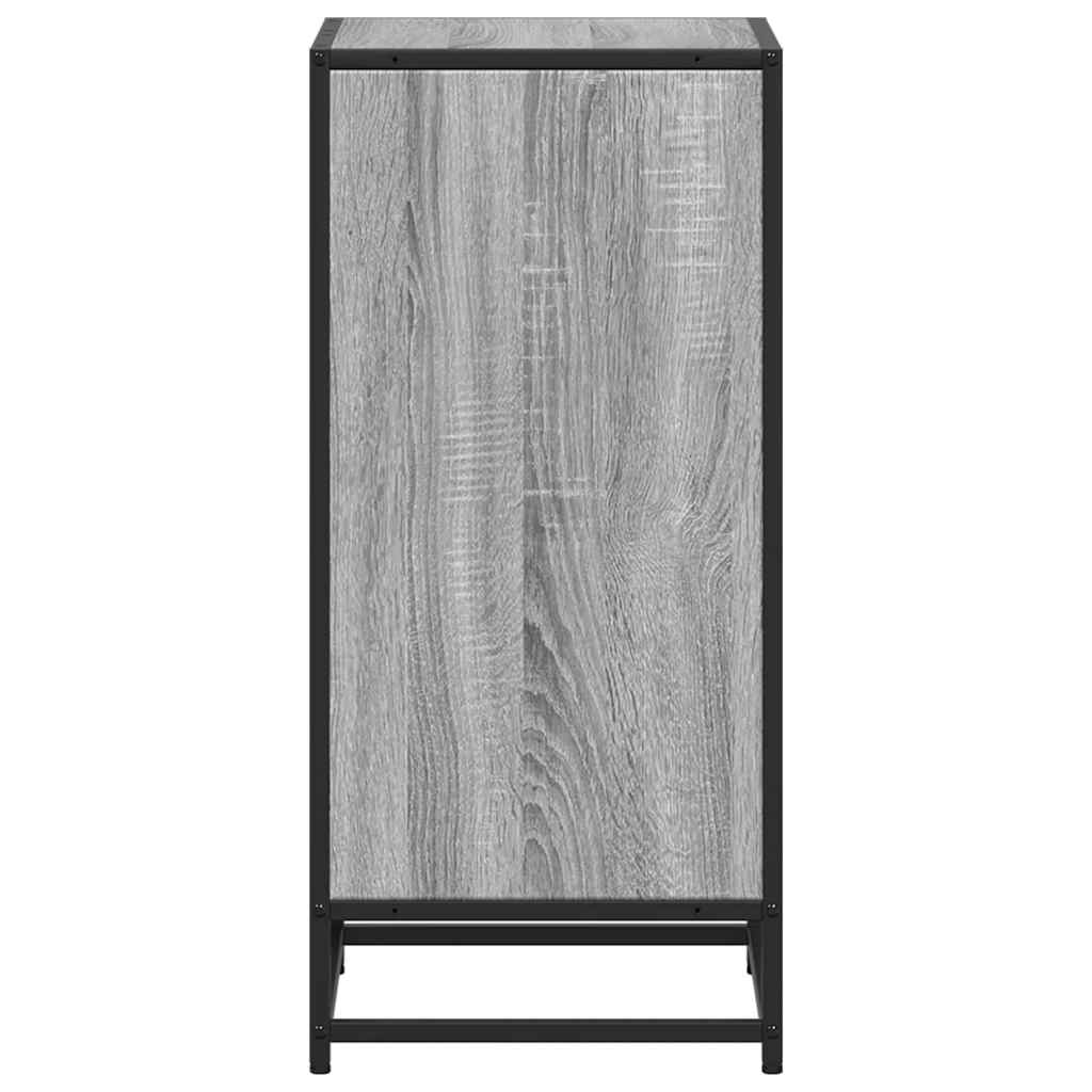 Book Cabinet Grey Sonoma 40x35x76 cm Engineered Wood