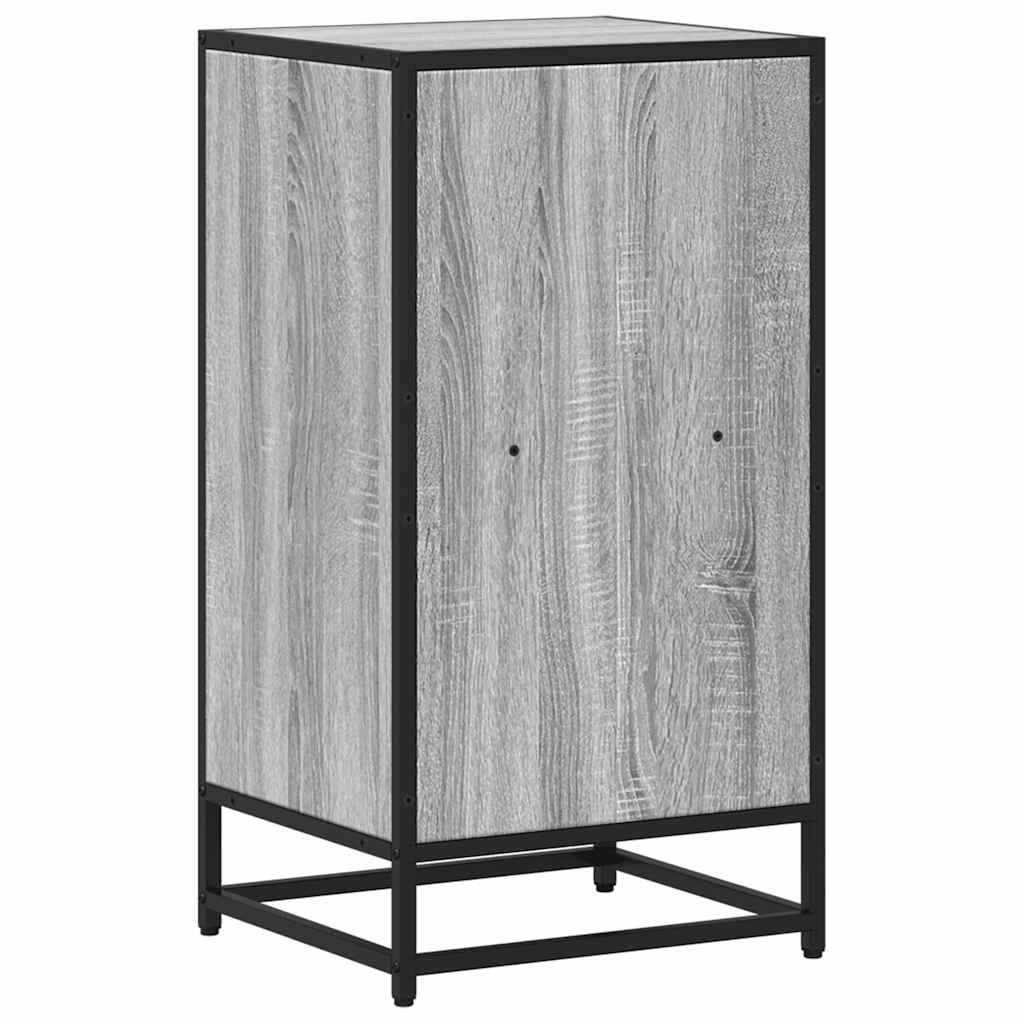 Book Cabinet Grey Sonoma 40x35x76 cm Engineered Wood