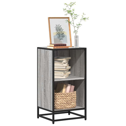 Book Cabinet Grey Sonoma 40x35x76 cm Engineered Wood