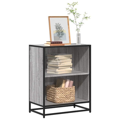 Book Cabinet Grey Sonoma 60x35x76 cm Engineered Wood