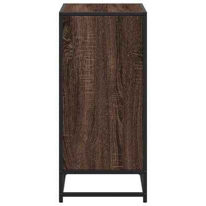 Book Cabinet Brown Oak 60x35x76 cm Engineered Wood