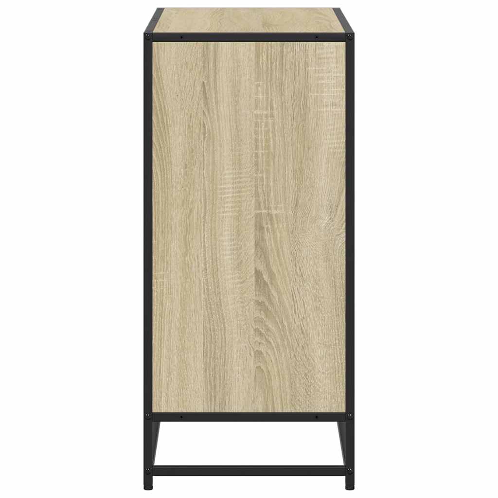 Book Cabinet Sonoma Oak 80x35x76 cm Engineered Wood