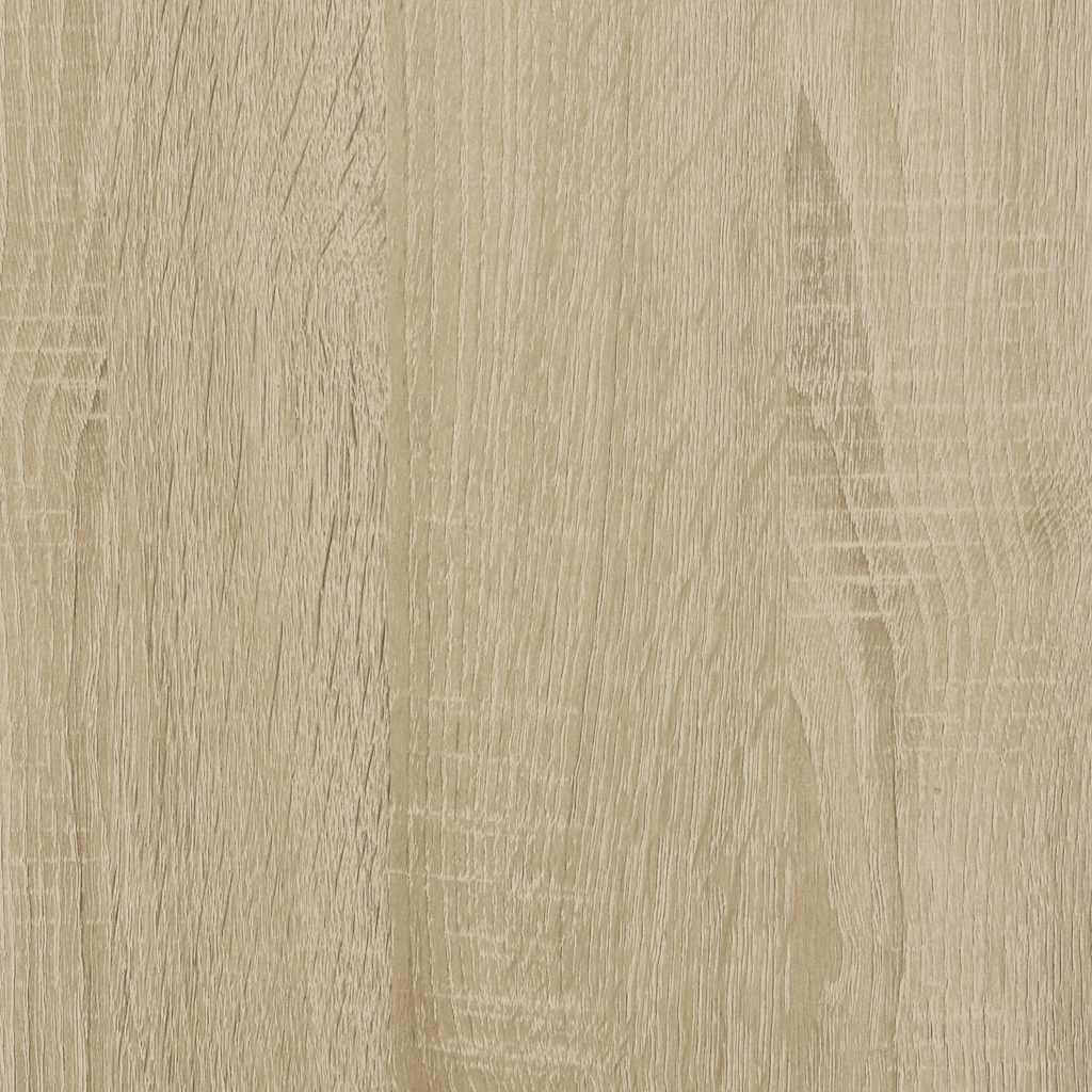 Book Cabinet Sonoma Oak 80x35x76 cm Engineered Wood