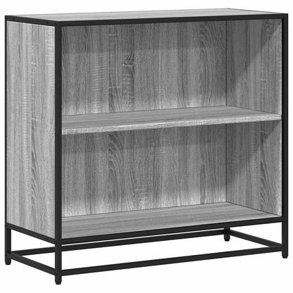 Book Cabinet Grey Sonoma 80x35x76 cm Engineered Wood