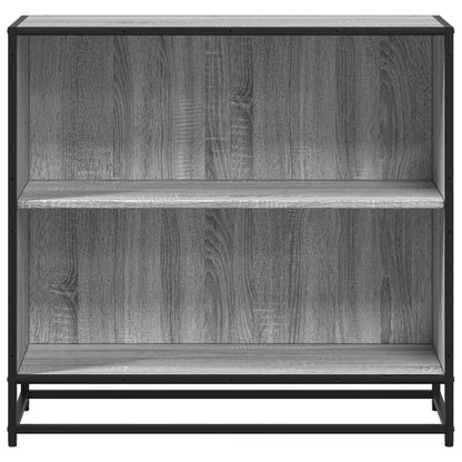 Book Cabinet Grey Sonoma 80x35x76 cm Engineered Wood