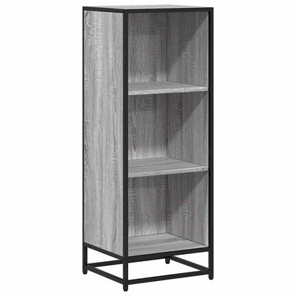 Book Cabinet Grey Sonoma 40x35x107.5 cm Engineered Wood