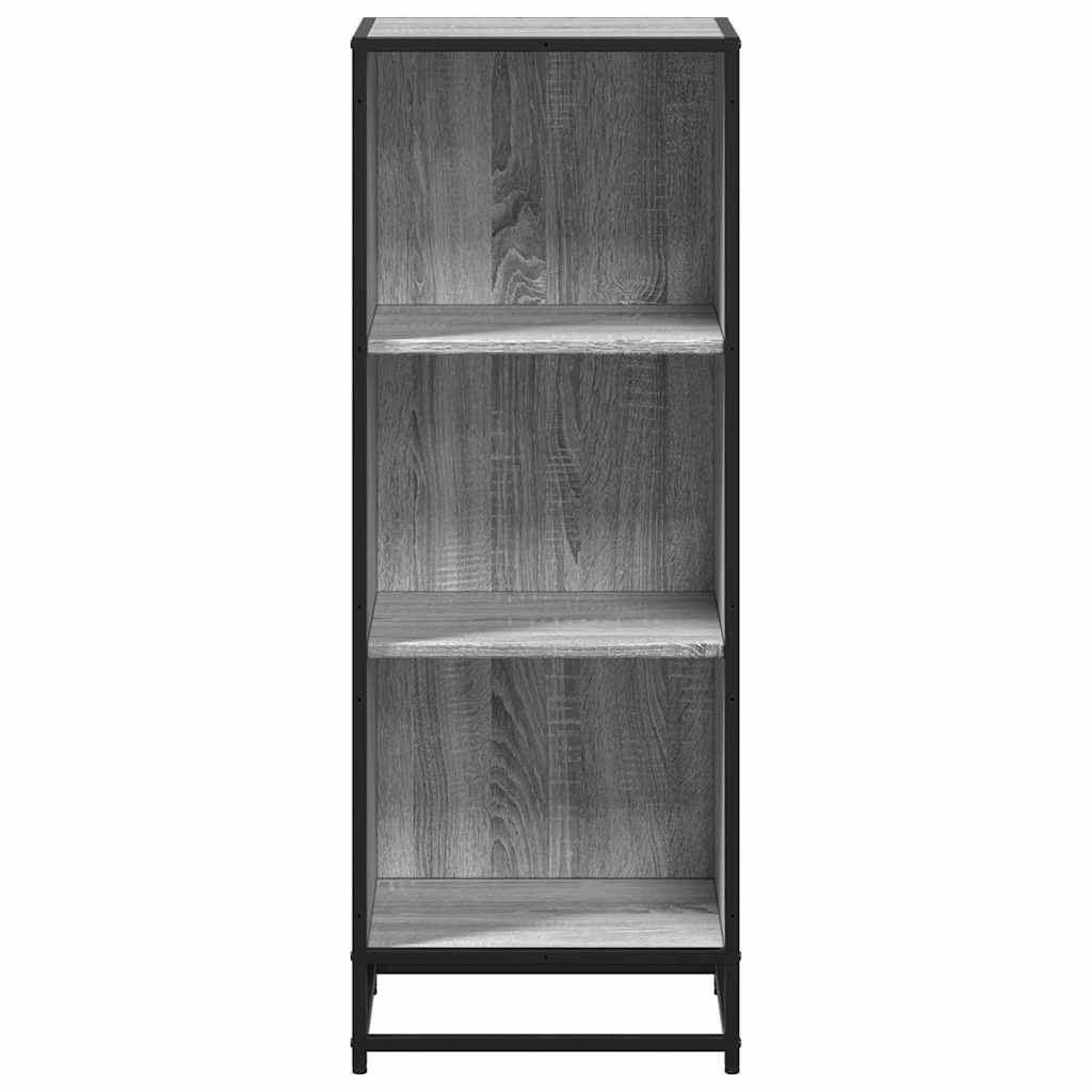 Book Cabinet Grey Sonoma 40x35x107.5 cm Engineered Wood