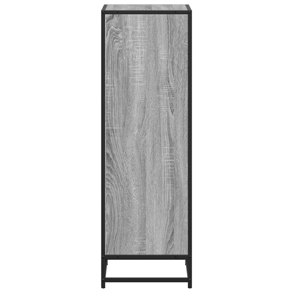 Book Cabinet Grey Sonoma 40x35x107.5 cm Engineered Wood