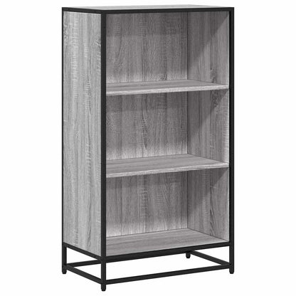 Book Cabinet Grey Sonoma 60x35x107.5 cm Engineered Wood