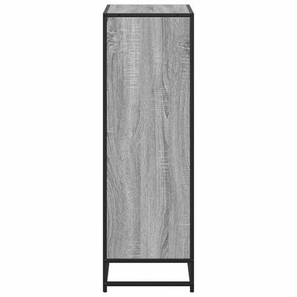 Book Cabinet Grey Sonoma 60x35x107.5 cm Engineered Wood