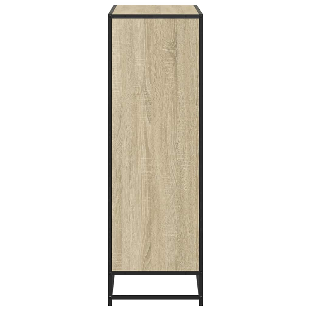 Book Cabinet Sonoma Oak 80.5x35x107.5 cm Engineered Wood