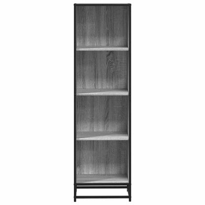 Book Cabinet Grey Sonoma 40x35x139 cm Engineered Wood