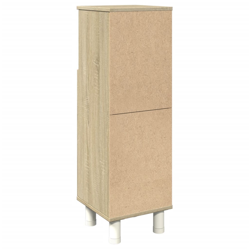 Bathroom Cabinet Sonoma Oak 30.5x30x95 cm Engineered Wood