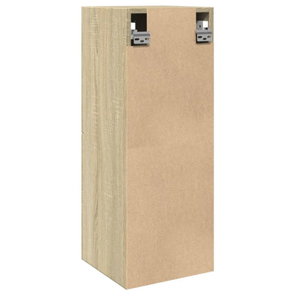 Bathroom Cabinet Sonoma Oak 30x30x80 cm Engineered Wood