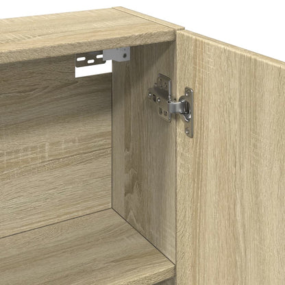 Bathroom Mirror Cabinet Sonoma Oak 64.5x20x66.5 cm Engineered Wood