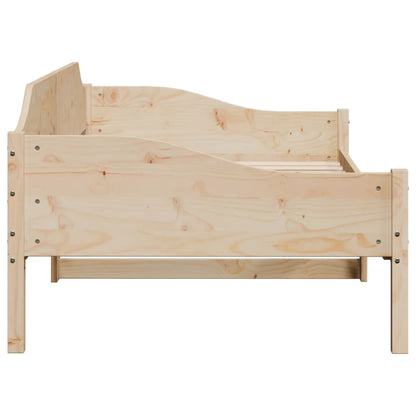 Bed Frame without Mattress 80x200 cm Solid Wood Pine
