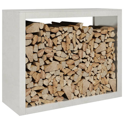 Firewood Rack 100x40x80 cm Stainless Steel