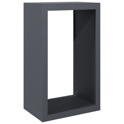 Firewood Rack Anthracite 60x40x100 cm Steel