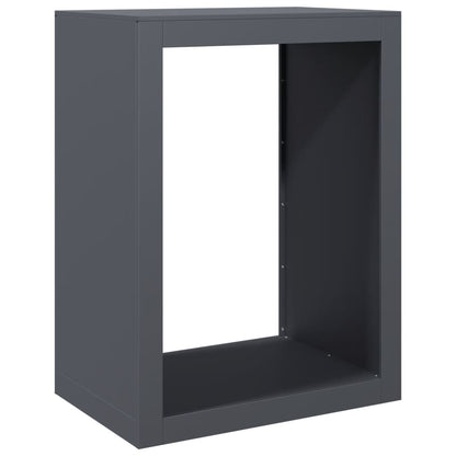 Firewood Rack Anthracite 60x40x80 cm Steel