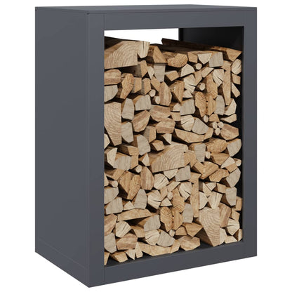 Firewood Rack Anthracite 60x40x80 cm Steel