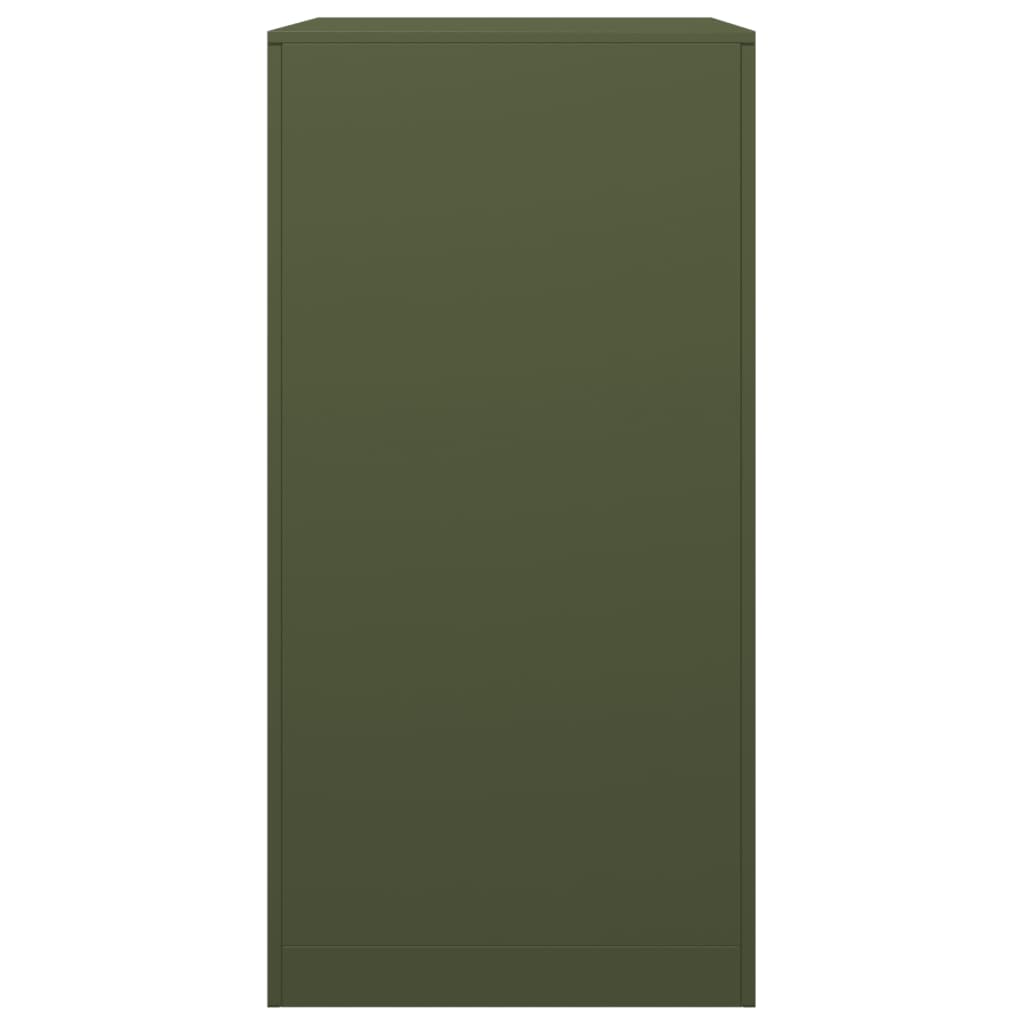 Firewood Rack Green 60x40x80 cm Steel
