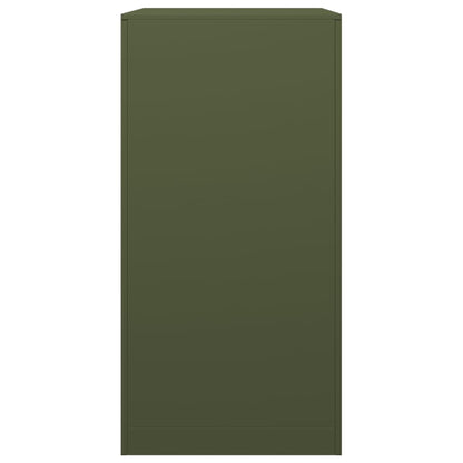 Firewood Rack Green 60x40x80 cm Steel