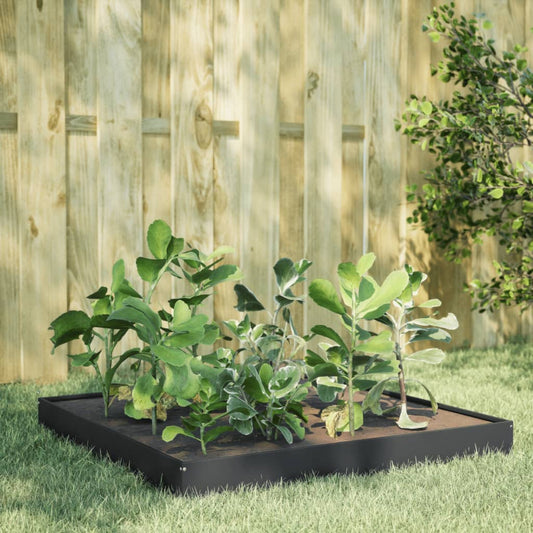 Garden Raised Bed Anthracite 100x100x18.5 cm Steel