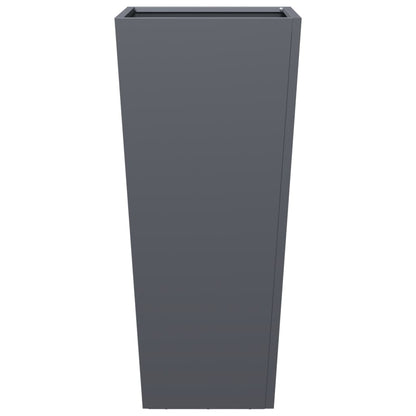 Garden Planter Anthracite 35x35x75 cm Steel