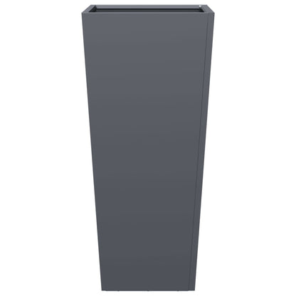 Garden Planter Anthracite 35x35x75 cm Steel