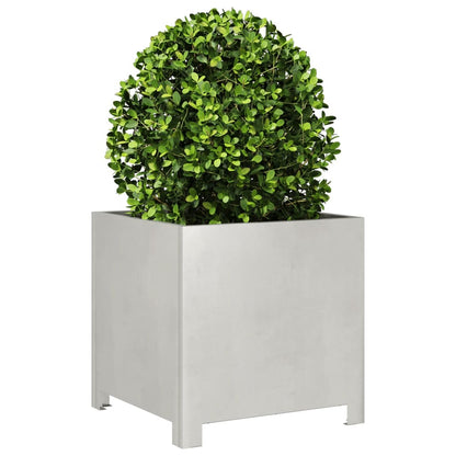 Garden Planter 40x40x40 cm Stainless Steel