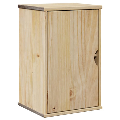 Bathroom Wall Cabinet OTTA 35x30x55 cm Solid Wood Pine