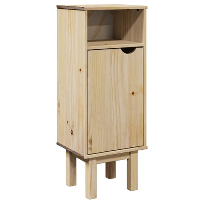 Bathroom Cabinet OTTA 35x30x90 cm Solid Wood Pine