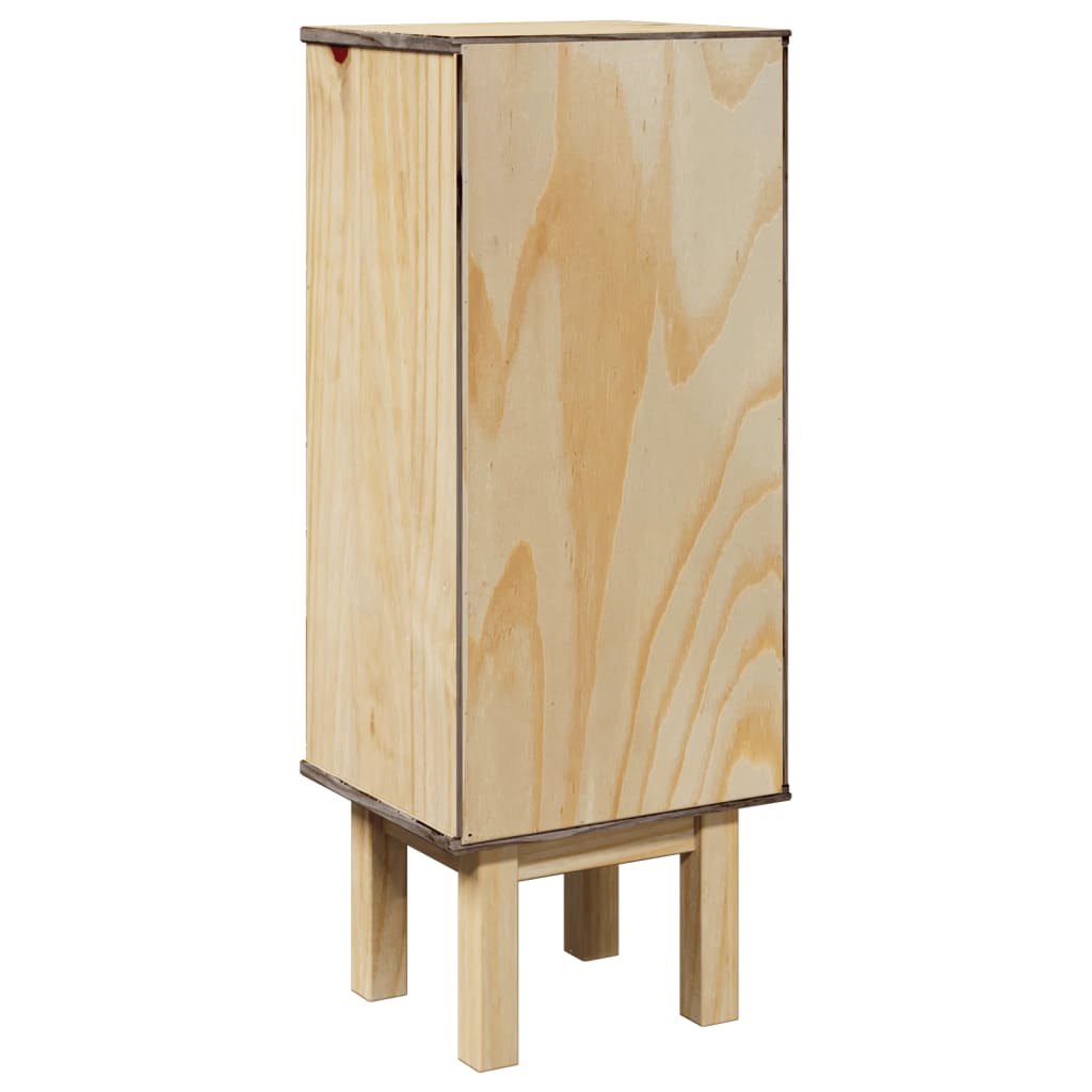 Bathroom Cabinet OTTA 35x30x90 cm Solid Wood Pine